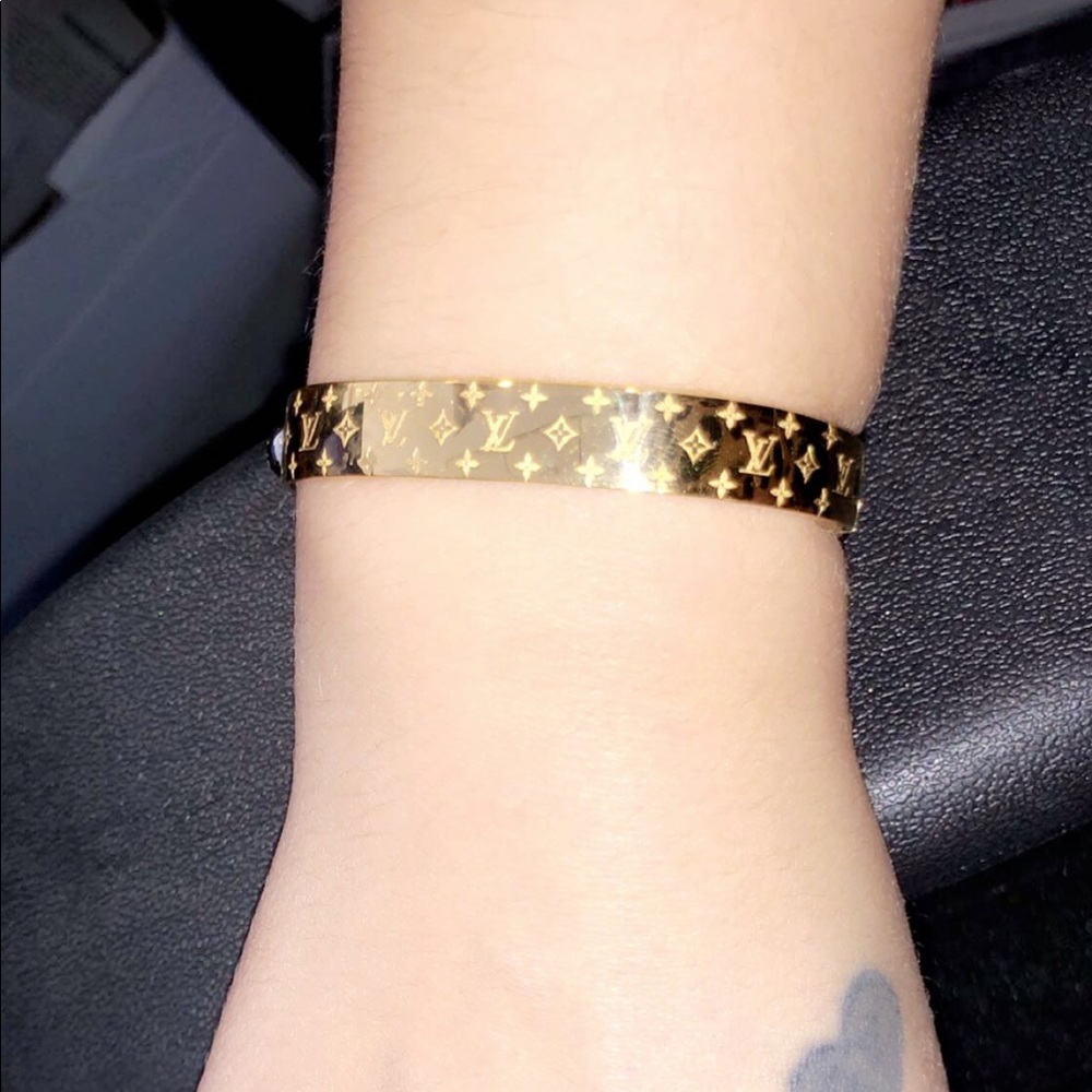 Louis Vuitton nanogram cuff